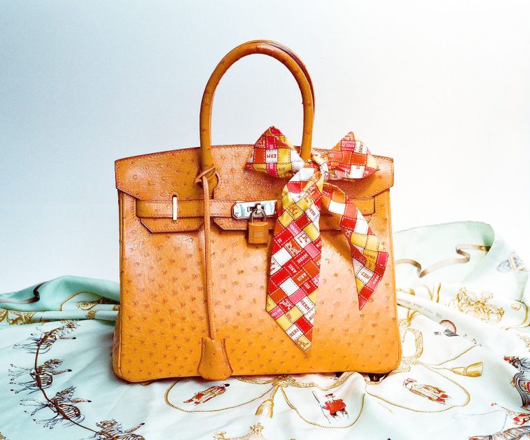 Photo by Wen-Cheng Liu - Flickr: Hermes Ostrich Birkin in Film 30cm