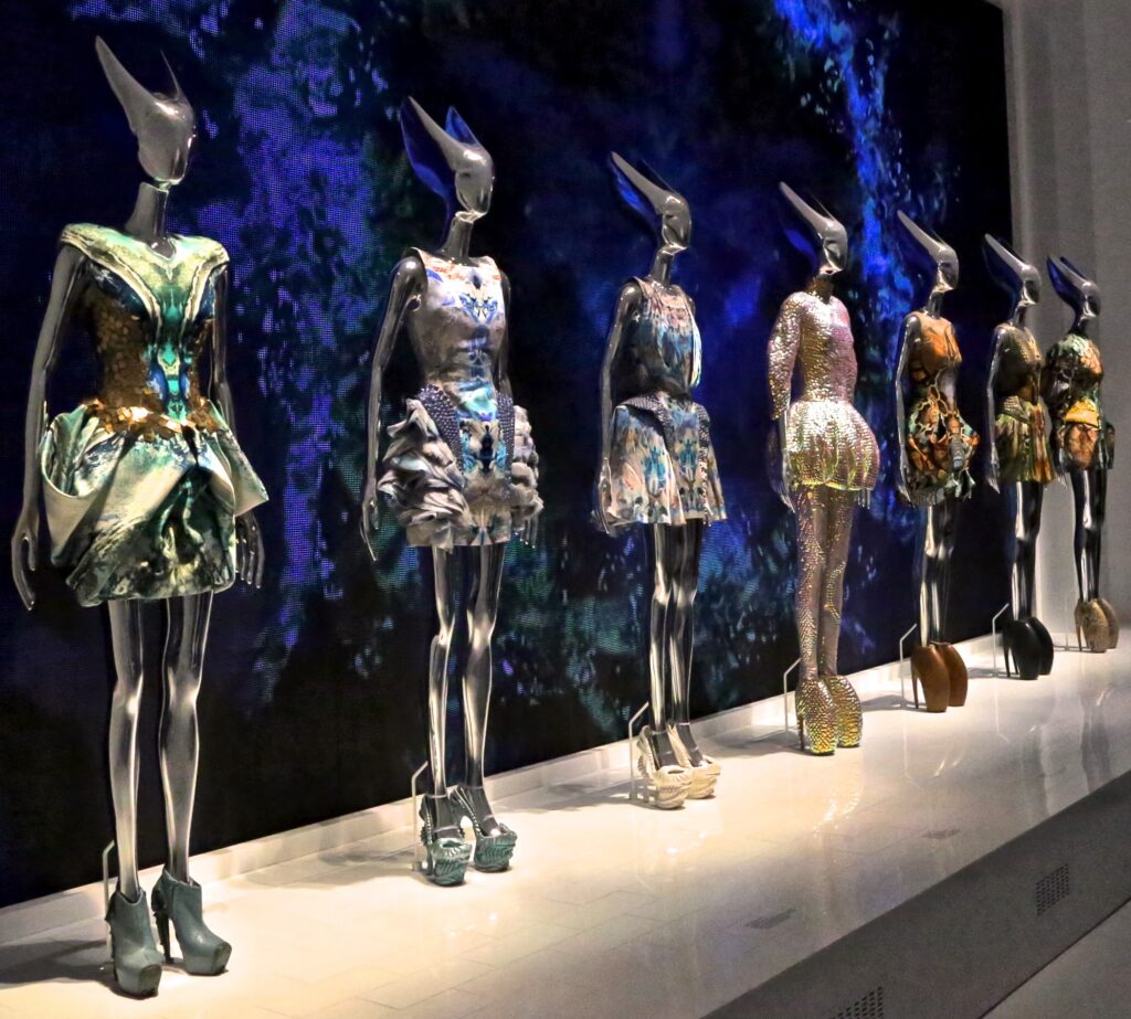 Plato's Atlantis collection at Savage Beauty exhibition. Photo by walter sedriks
