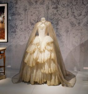 Christian Dior haute couture dress featured in the series “Marie Antoinette” (2022). Illustrative picture. Photo by Lila Louisa / Shutterstock.com
